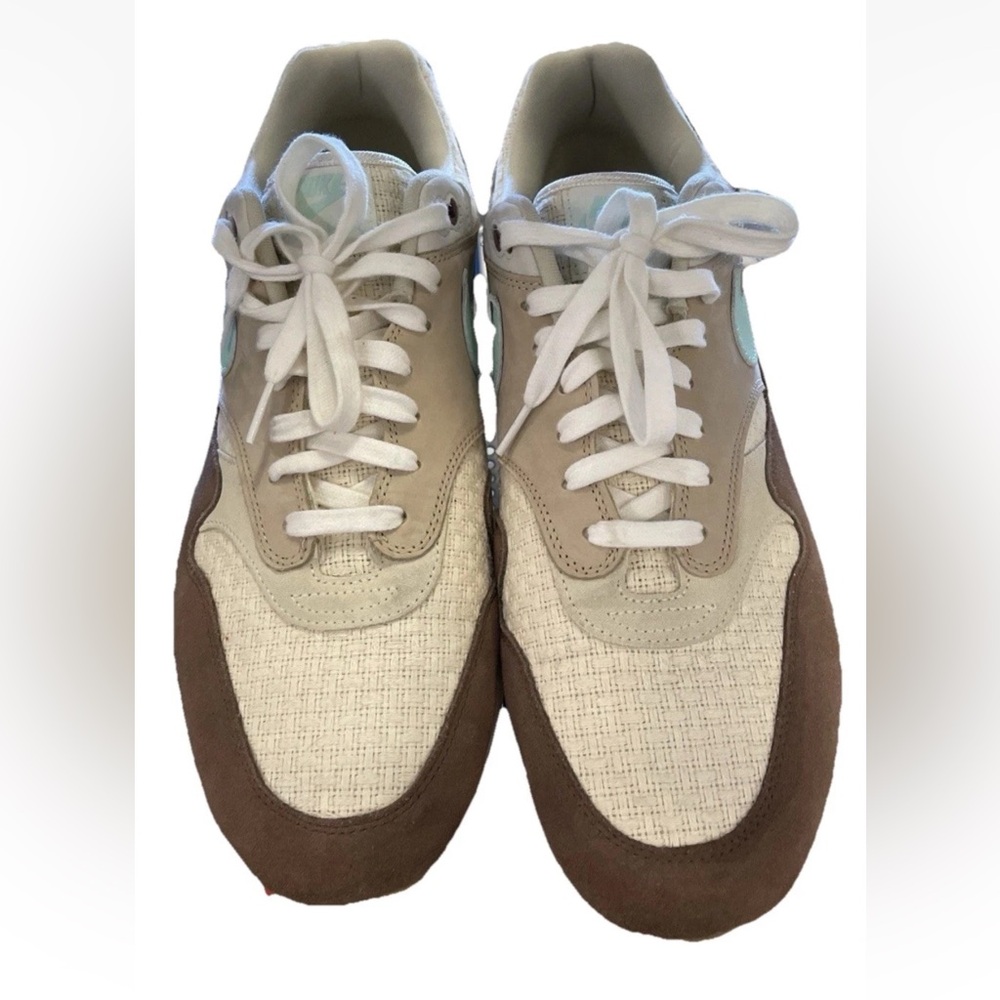 NEW NIKE Airmax 1 Retro Trainers Crepe Hemp FD5088-200 Sneakers Size US14